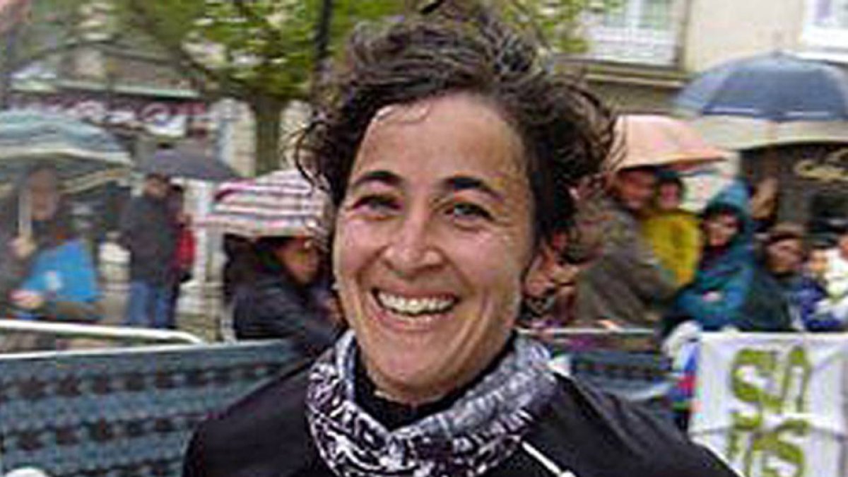La atleta soriana Marta de Diego.-