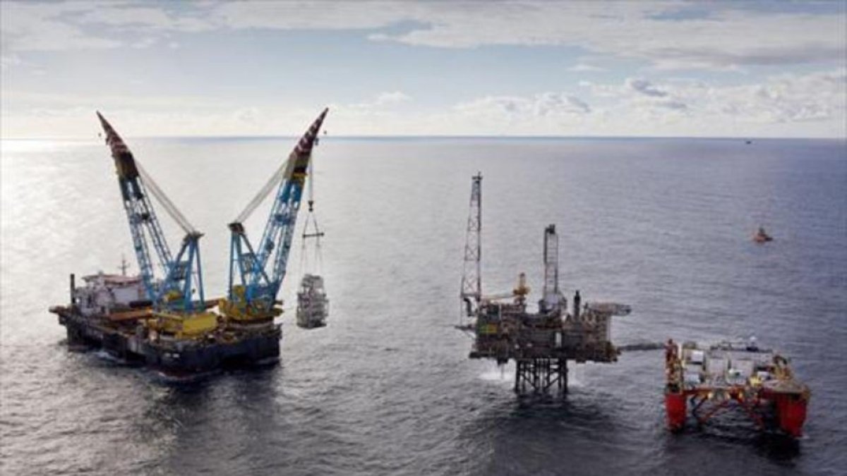 Zona de producción de petróleo.-EFE