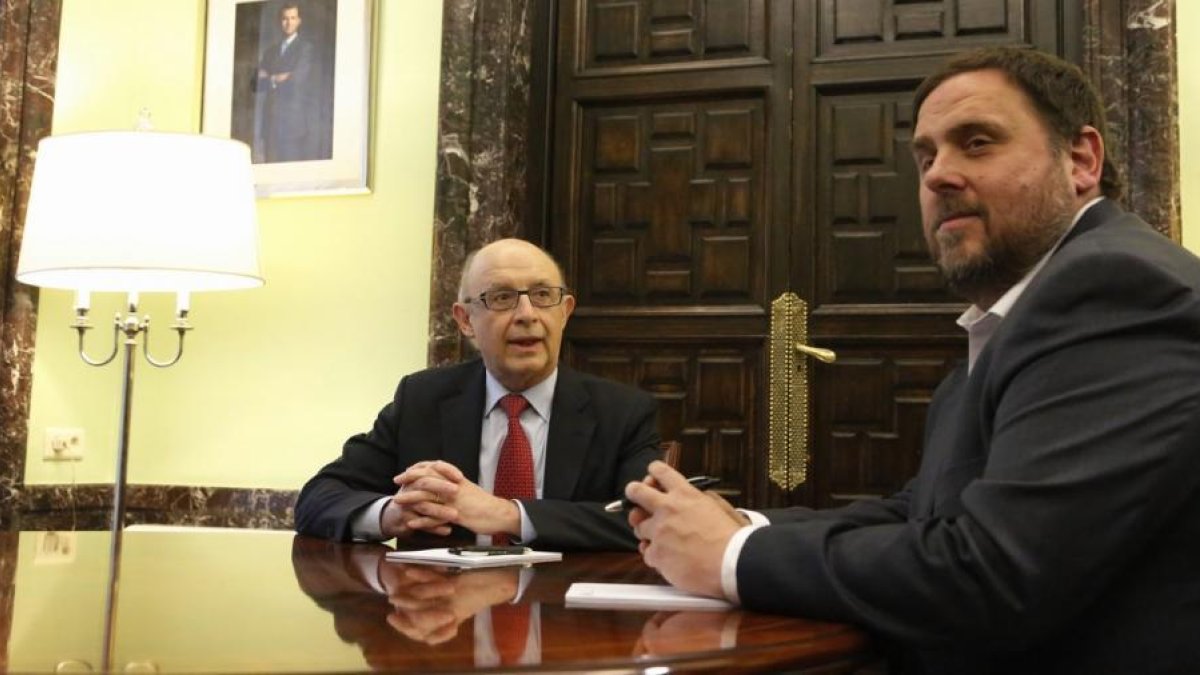 Montoro y Junqueras, en el 2016.-AGUSTÍN CATALÁN