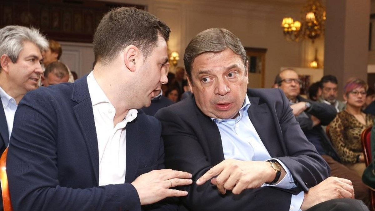 Luis Planas (en la foto junto a Alfonso Cendón)-- ICAL