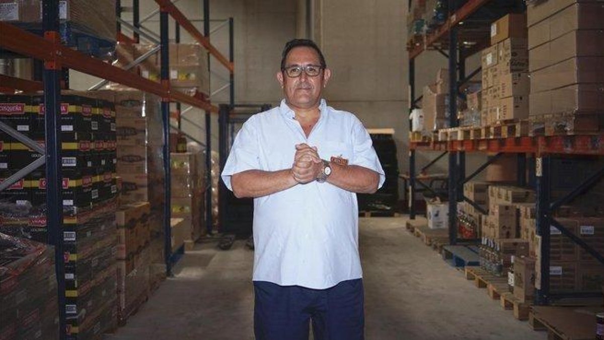 Giovanni Napuri, propietario de Titan Aliment.-SERGI CONESA