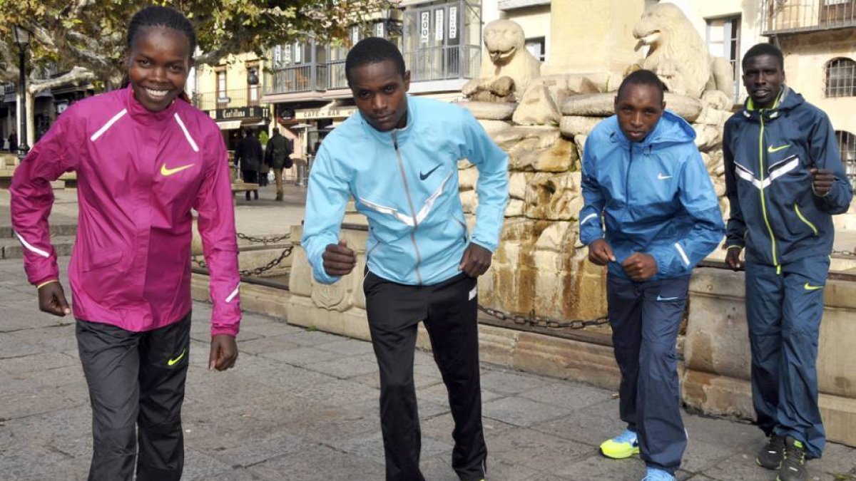 La nómina de atletas africanos en Valonsadero será significativa.-VALENTÍN GUISANDE