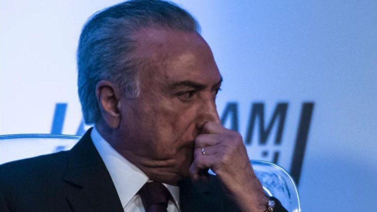 El presidente de Brasil, Michel Temer.-AFP / NELSON ALMEIDA