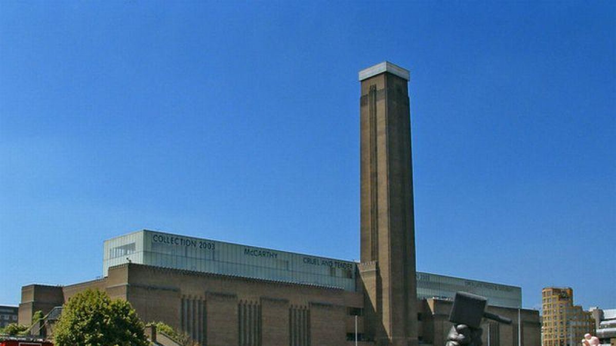 El museo Tate Garden de Londres.-