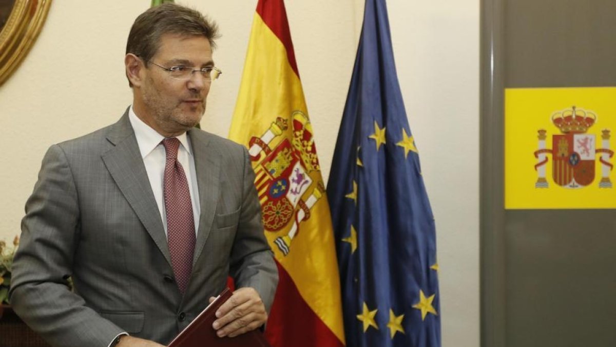 El ministro de Justicia, Rafael Catalá.-/ JOSÉ MANUEL VIDAL (EFE)