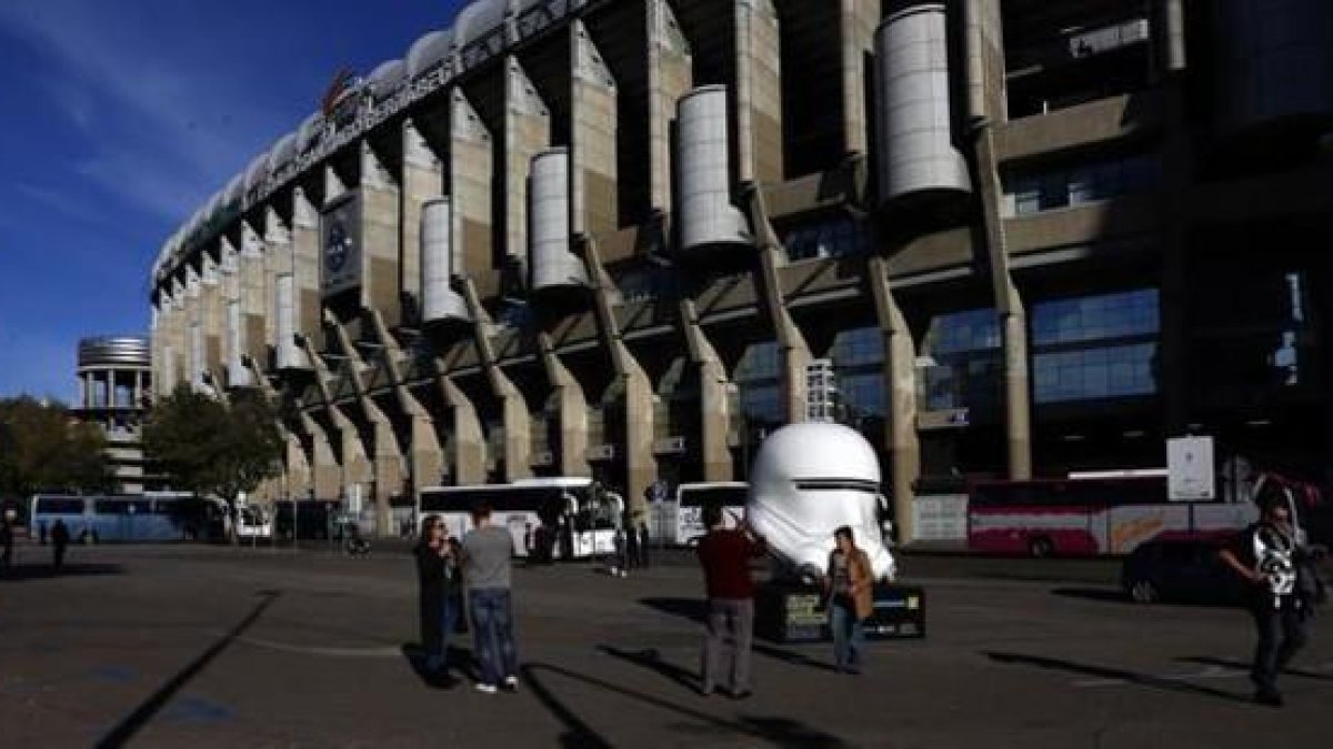 Imagen del Santiago Bernabéu.-DAVID CASTRO