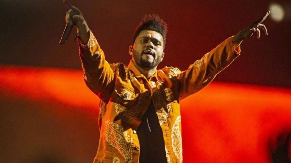 The Weeknd, en un concierto en Amsterdam el pasado 24 de febrero.-EFE / Paul Bergen