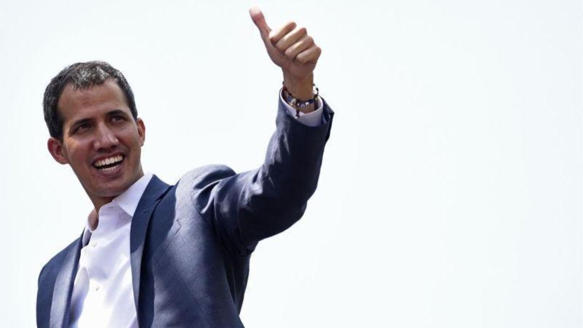 Juan Guaidó.-AFP / JUAN BARRETO