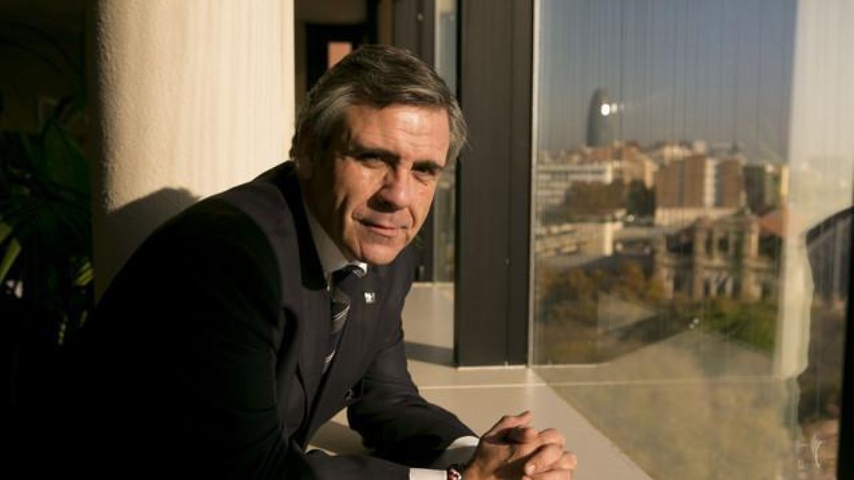Daniel de Alfonso, el director de la Oficina Antifrau de Catalunya, en Barcelona.-FERRAN NADEU