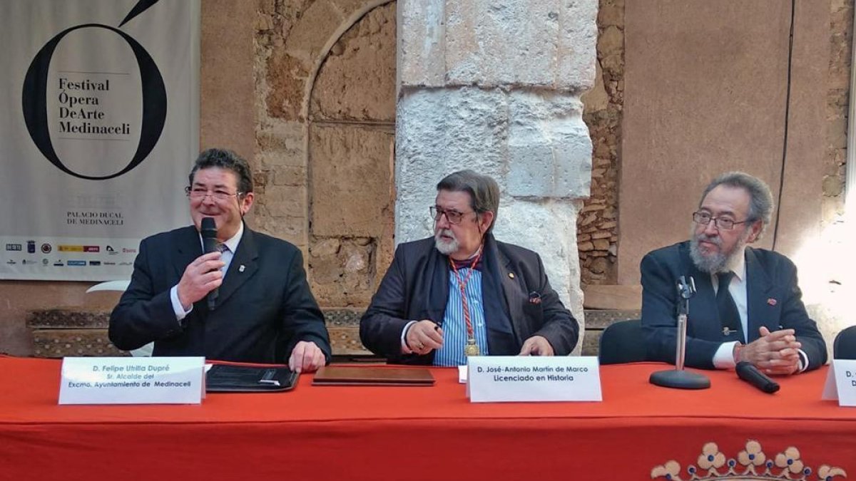 Un momento del acto en el Palacio Ducal-HDS