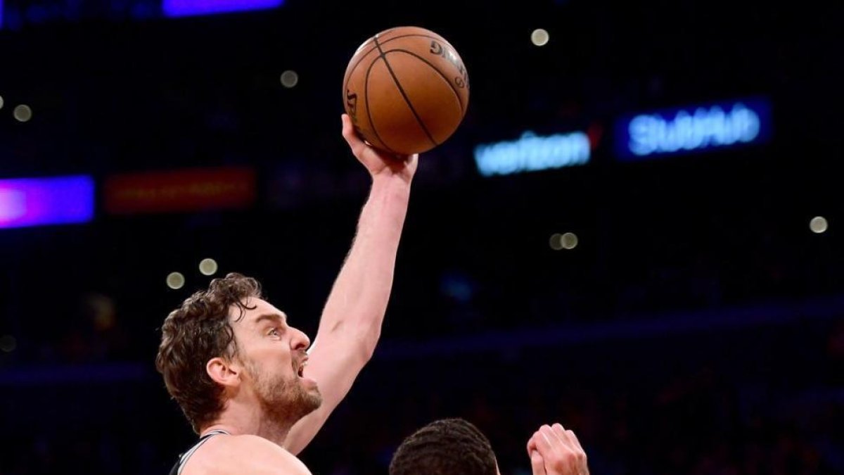 Pau Gasol, en acción.-AFP