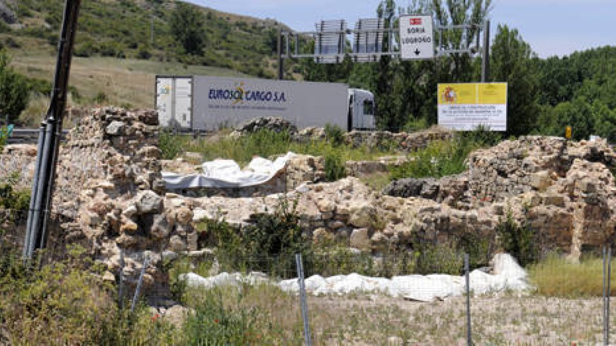 El modificado de obra afecta al tramo Radona-Medinaceli. / V.GUISANDE-