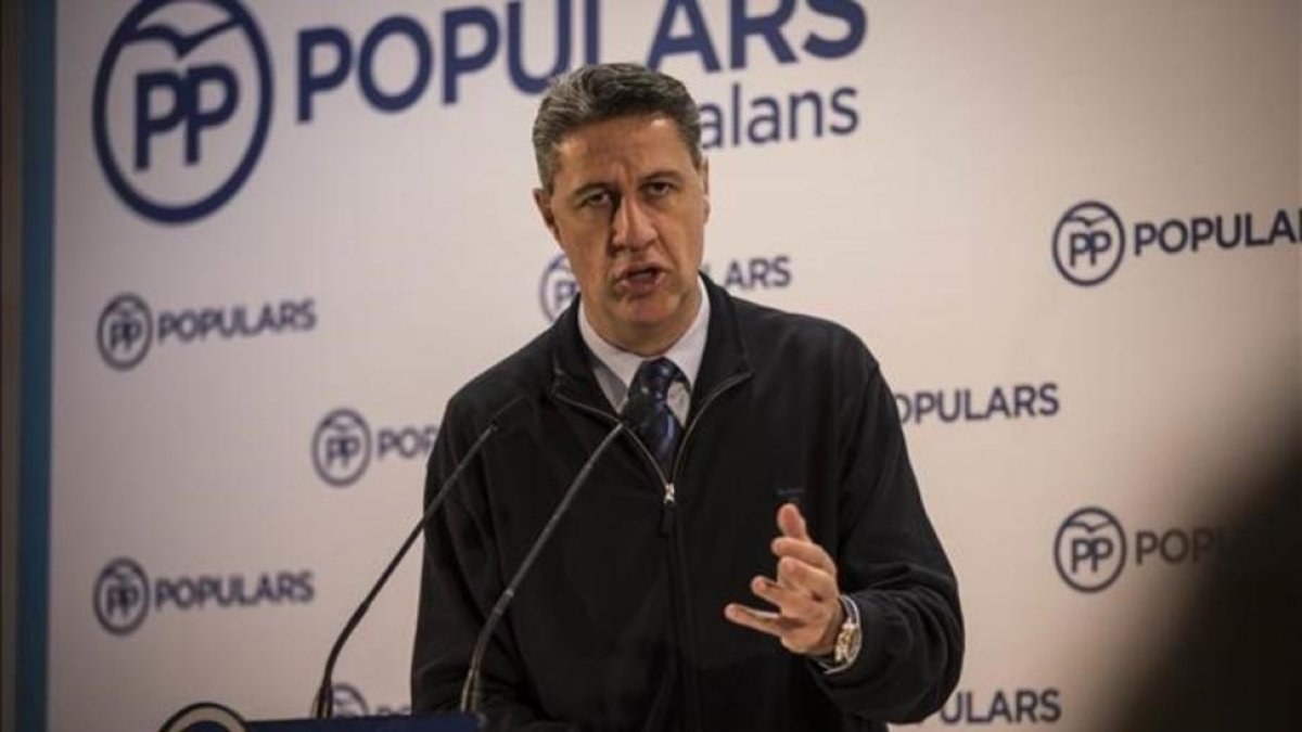 El canadidato del PPC, Xavier García Albiol.-/ CARLOS MONTANYES