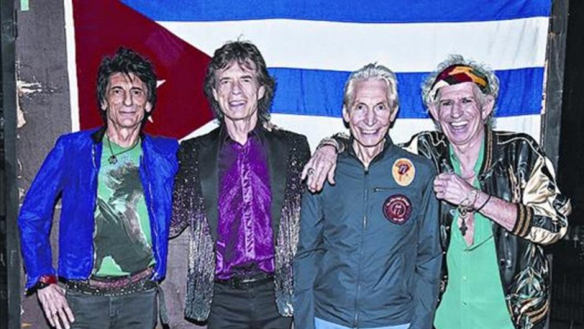 Los Rolling Stones en La Habana, en marzo de este año.-AP / HBO