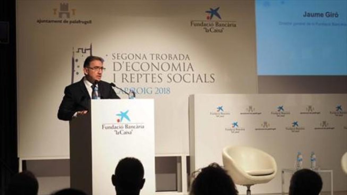 Giró durante unas jornadas.-NORD MEDIA / PERE DURAN