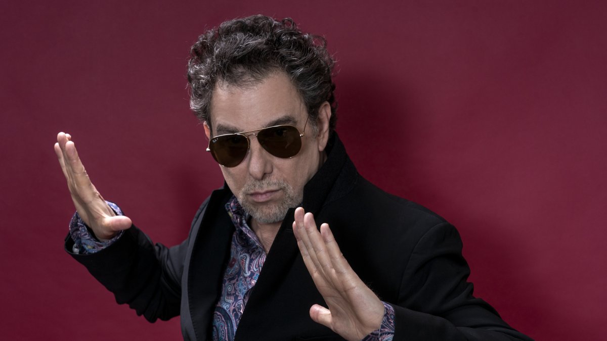Andrés Calamaro actúa en la plaza de toros de Soria dentro de su gira 'Tour 2022'. HDS