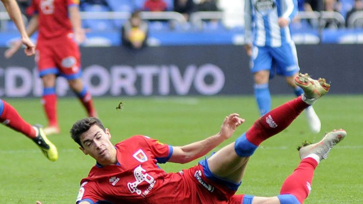 Una lesión muscular que adelanta el fin de temporada para el numantino Nacho.-Mario Tejedor