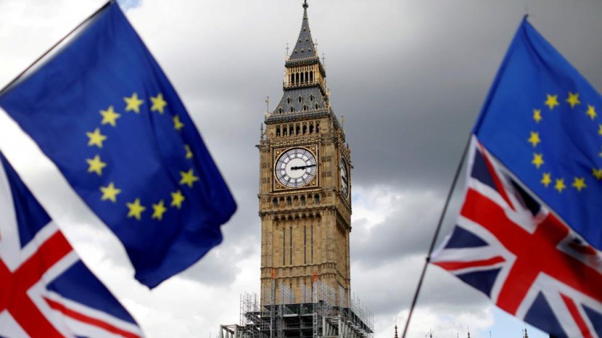 Protesta anti Brexit en Londres-REUTERS