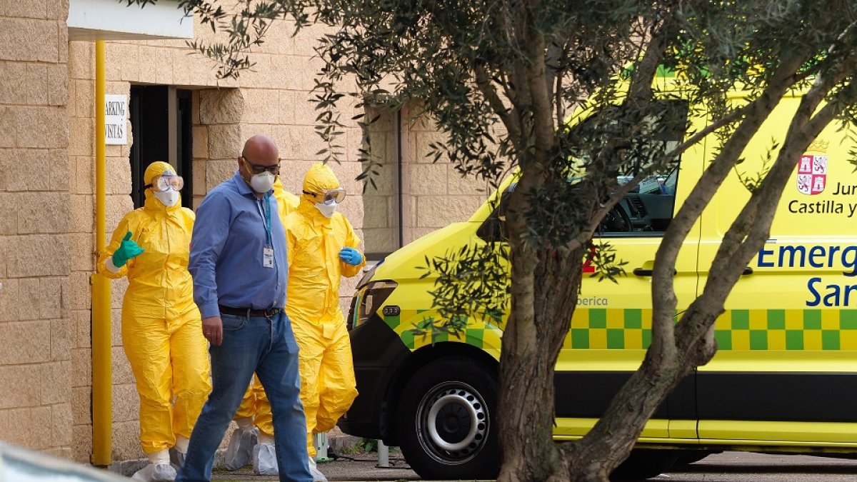 VALLADOLID. 27/02/20. PHOTOGENIC/PABLO REQUEJO. Alerta sanitaria por coronavirus en Parque Tecnológico de Boecillo, cidaut