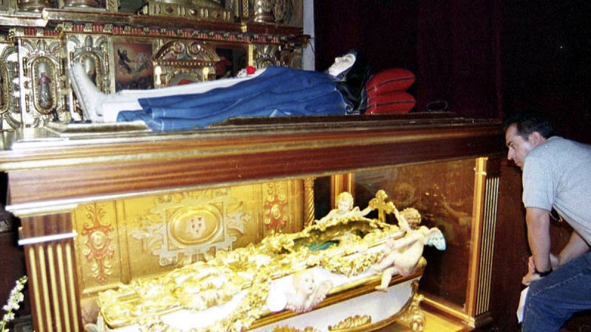 Sepulcro de sor María de Jesús de Ágreda. Fernando Santiago / ICAL -
