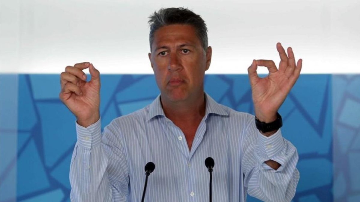 El presidente del PPC, Xavier García Albiol-EFE / TONI ALBIR