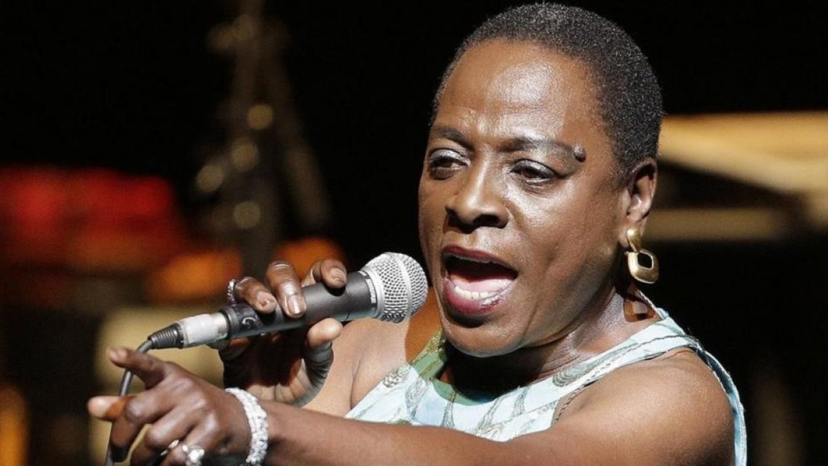 Sharon Jones, en julio del 2014.-GEORG HOCHMUTH