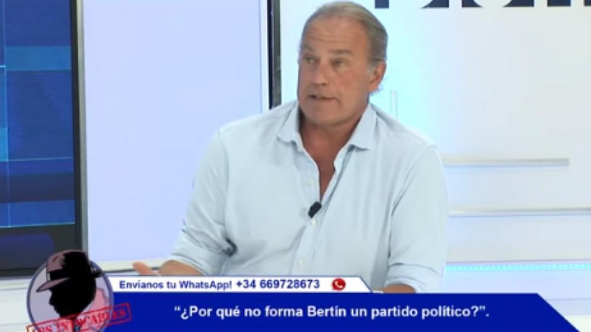 Bertín Osborne, en Los intocables, de Distrito TV.-EL PERIÓDICO