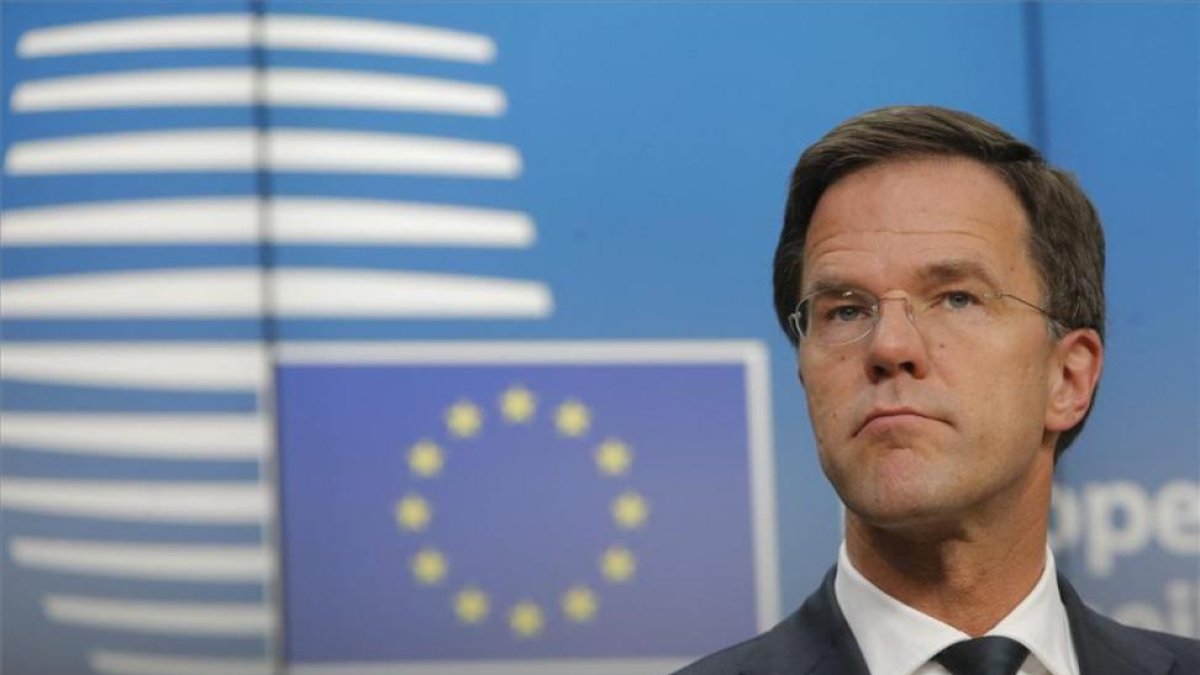El primer ministro de Holanda, Mark Rutte.-EFE / OLIVIER HOSLET