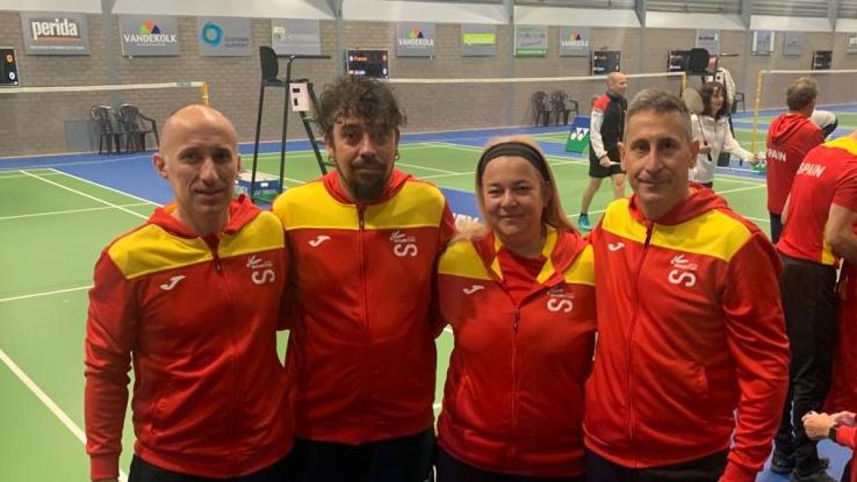 Santiago Martínez, Sergio Latorre, Cristina Puebla y José Carlos Pérez. HDS