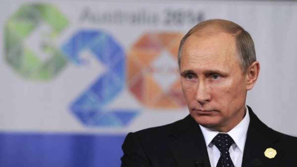 El presidente ruso, Vladimir Putin, en una conferencia del G-20, en Brisbane (Australia).-RIA NOVOSTI / REUTERS