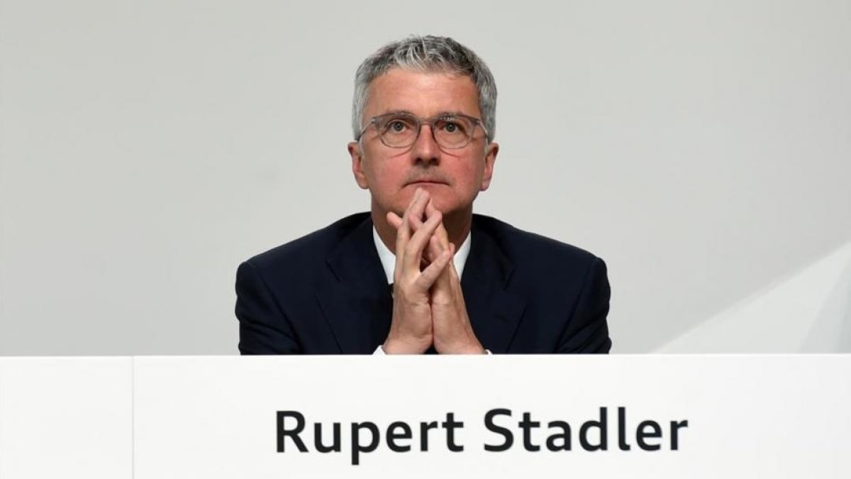 El presidente de Audi, Rupert Stadler.-AFP