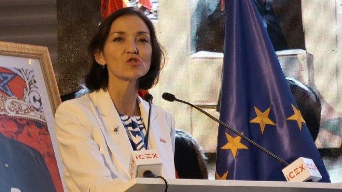 La ministra de Industria, Comercio y Turismo, Reyes Maroto.-JAVIER OTAZU ELCANO (EFE)