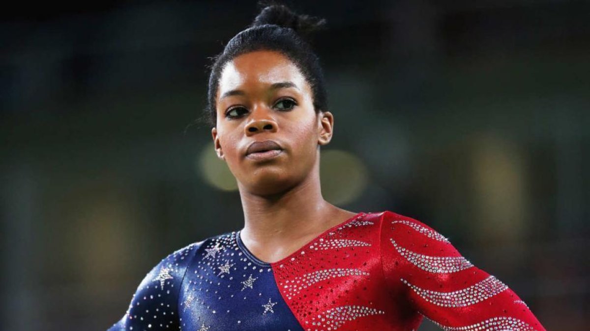 Gabby Douglas, triple campeona olímpica.-EL PERIÓDICO