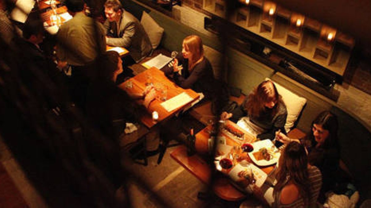 Imagen de una de las estancias del restaurante neoyorkino Rayuela-