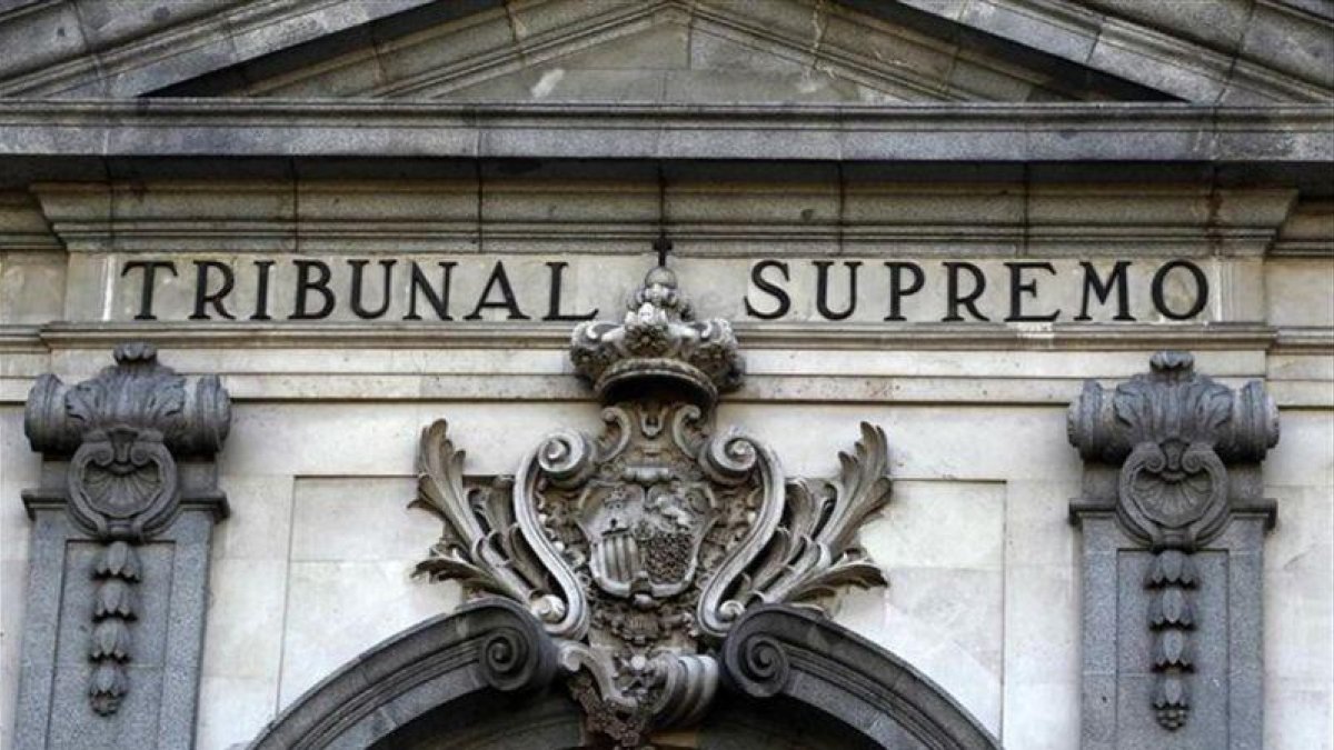 Fachada del Tribunal Supremo.-EL PERIÓDICO/ ARCHIVO