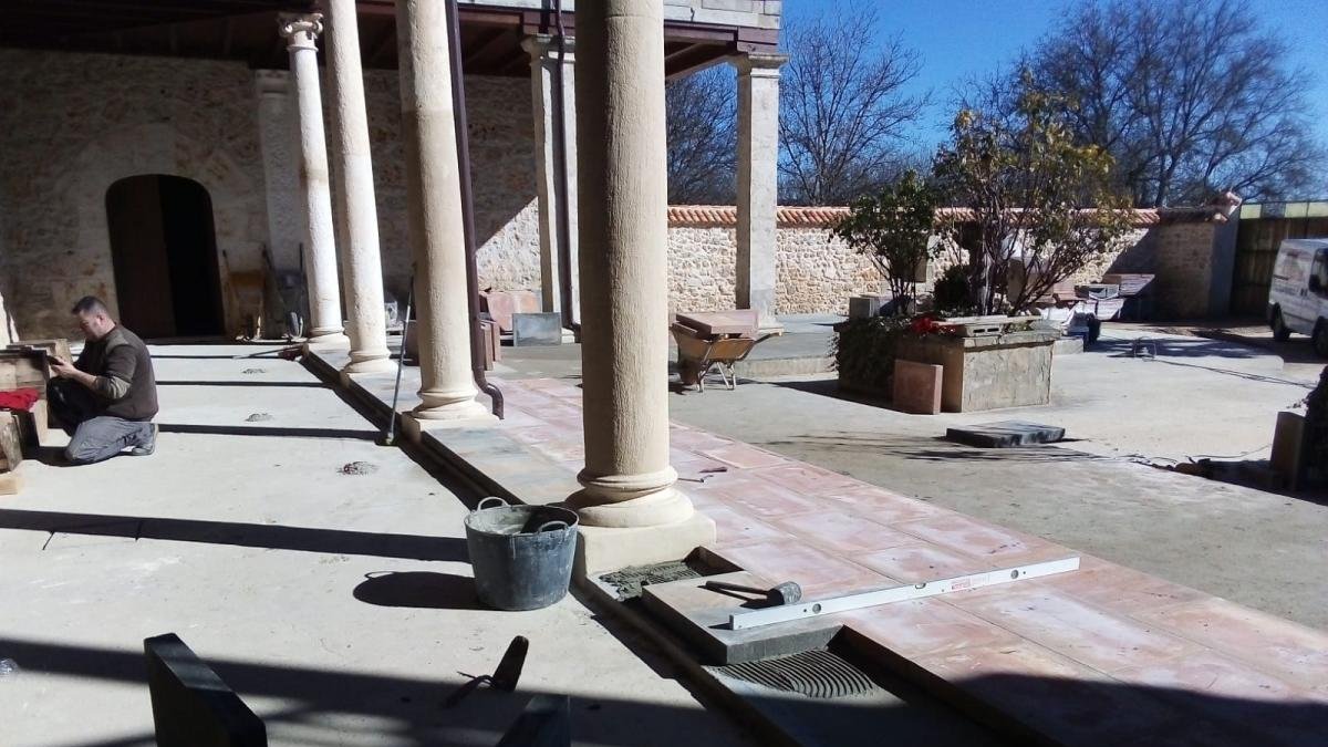 Remates de las obras estos días pasados-HDS