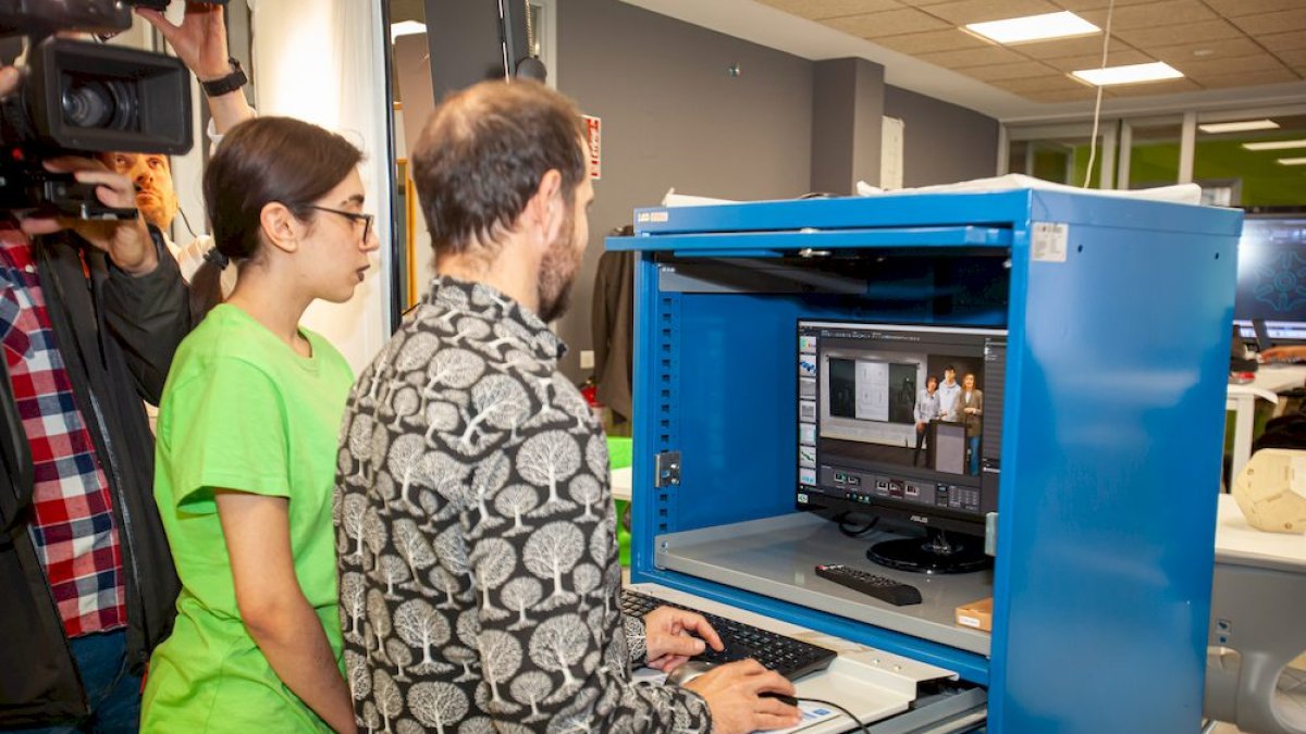 Actividad formativa en el Pico Frentes. 