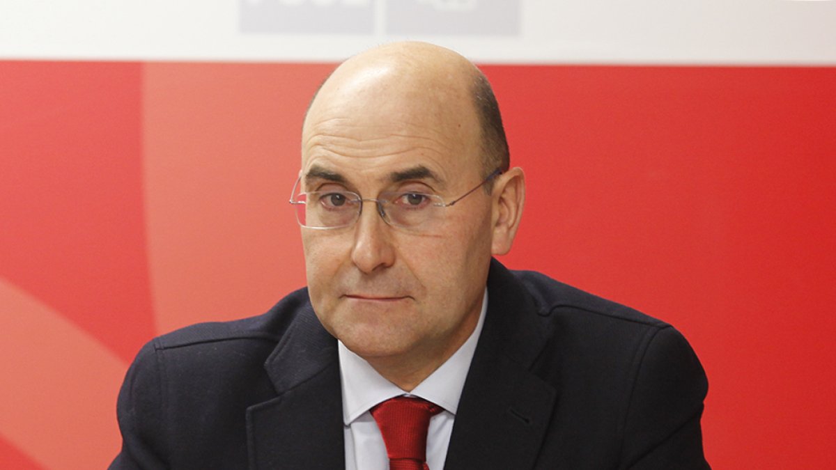 Jesús Manuel Alonso candidato del PSOE en Ágreda.-MARIO TEJEDOR