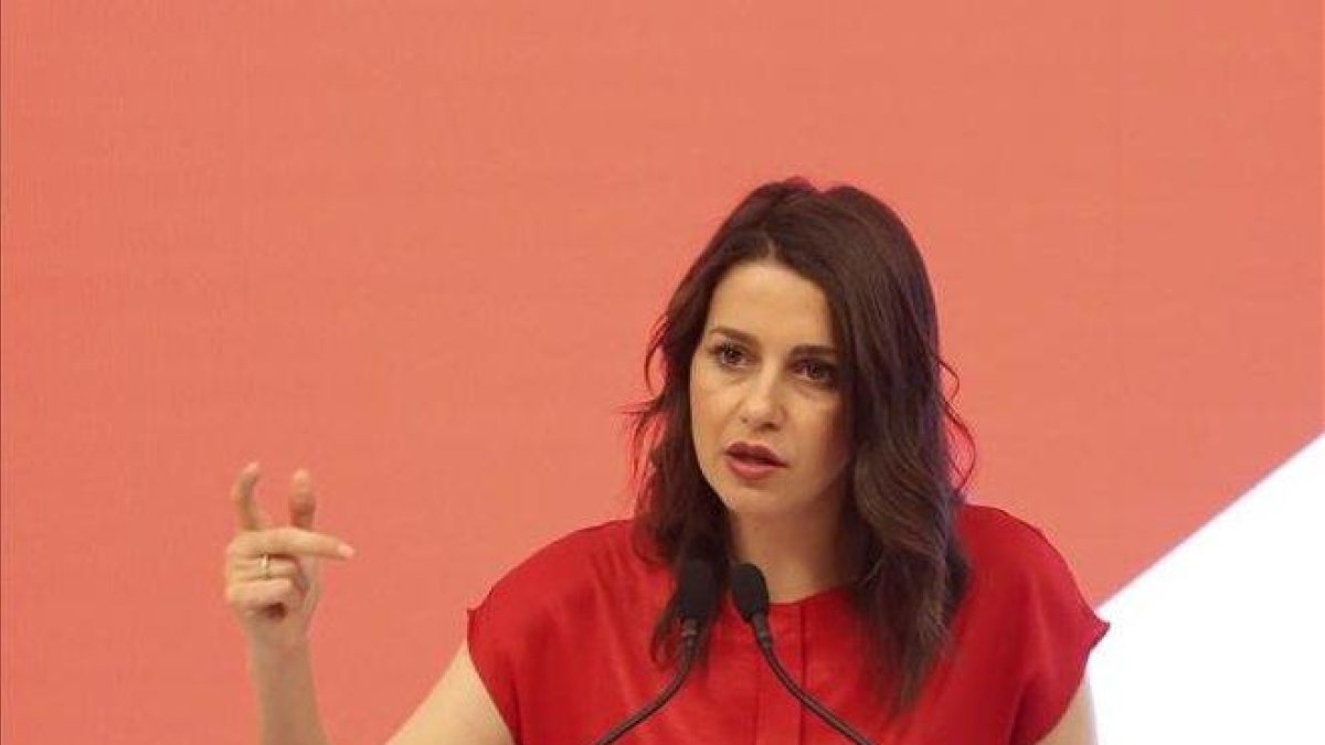 La dirigente de Ciudadanos Inés Arrimadas.-DAVID CASTRO
