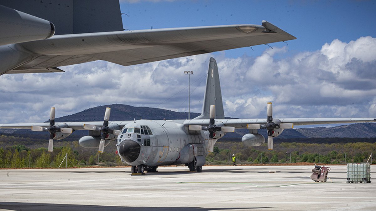Aeródromo de Garray en Soria. MARIO TEJEDOR WEB