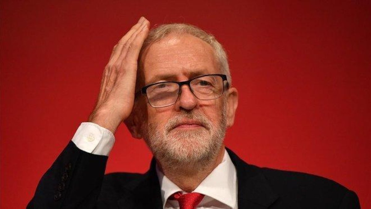 El líder del Partido Laborista británico, Jeremy Corbyn.-AFP / DANIEL LEAL-OLIVAS