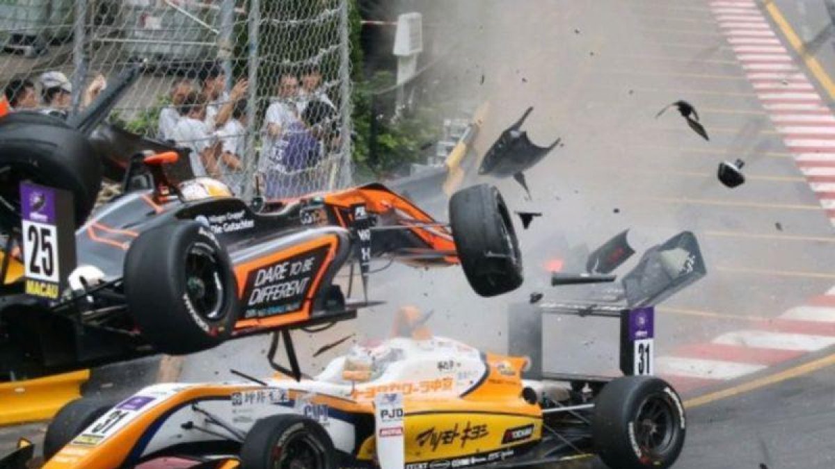 El accidente.-TWITTER