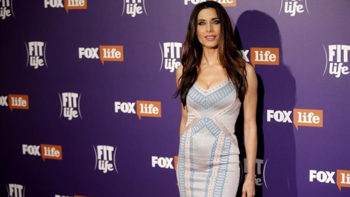 Pilar Rubio, en la presentación de 'Fit life', su nuevo programa en el canal de pago Fox Life.-JOSÉ LUIS ROCA