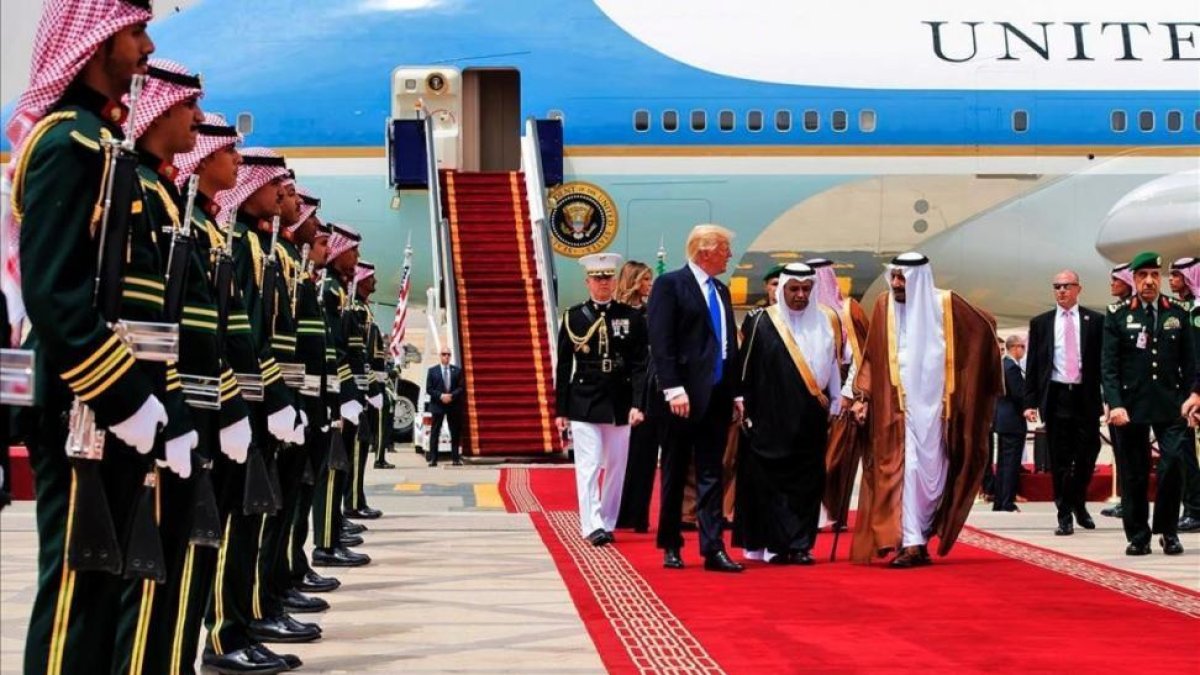Trump llega a Riad.-BANDAR AL-JALOUD