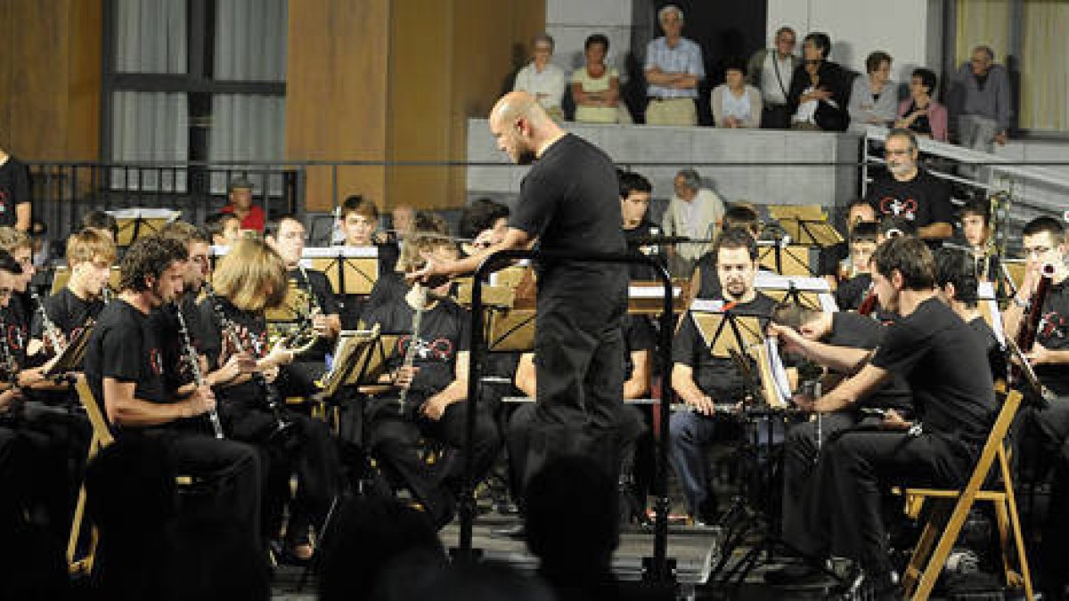 La Banda en el concierto de clausura del Maratón. / Ú.S.-