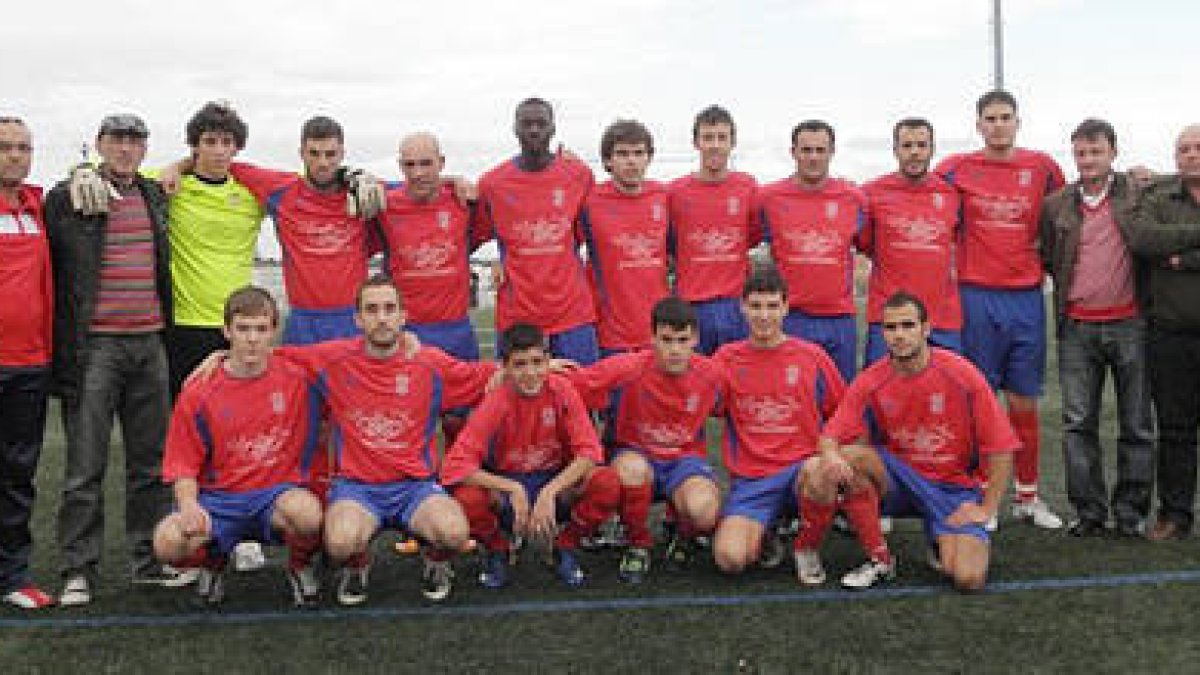 El Numancia de Ares juega en el fútbol regional gallego.-
