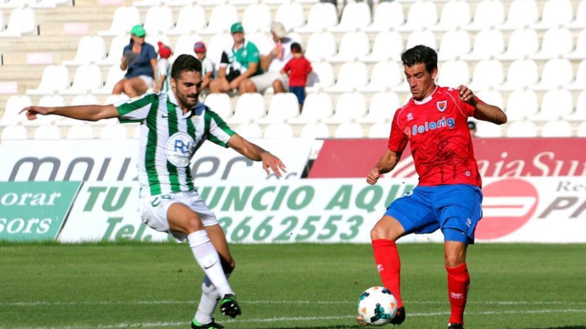 Natalio en el encuentro que el Numancia jugó en Córdoba hace dos temporadas y que perdió por 3-1.-Área 11