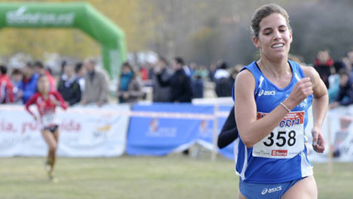 La soriana Marta Pérez Miguel fue bronce en el 1.500. / DIEGO MAYOR-