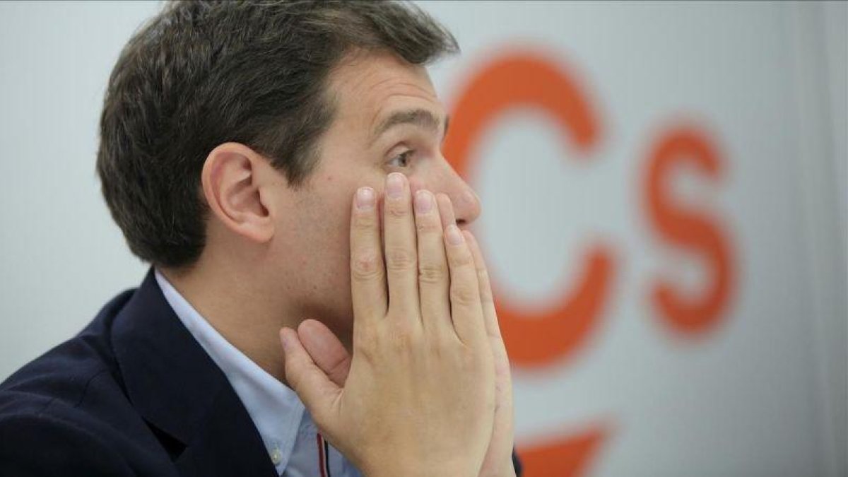 Albert Rivera, presidente de Ciudadanos.-EL PERIÓDICO