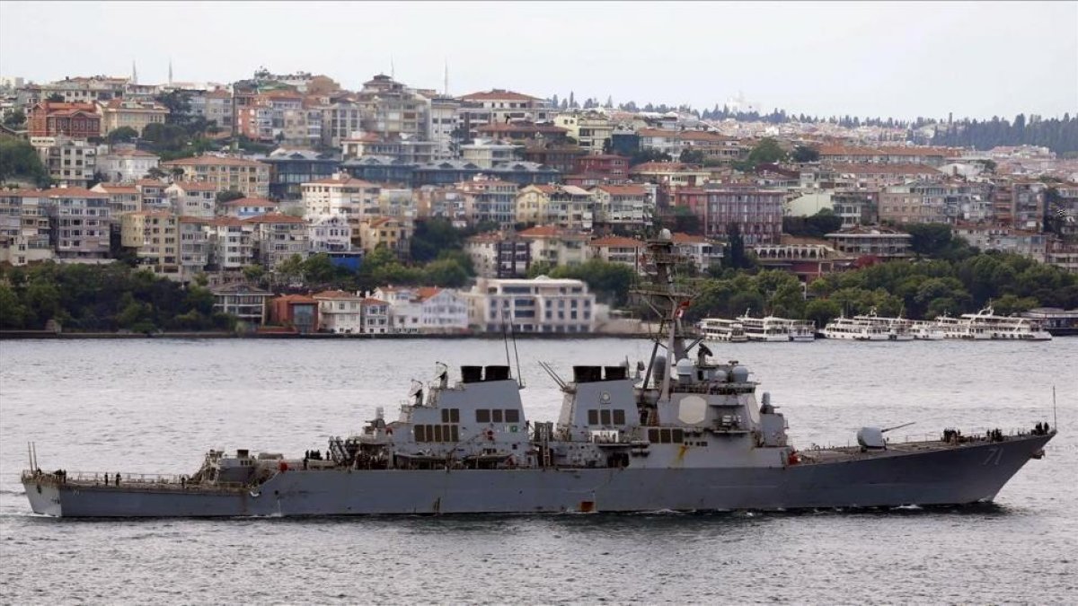 El USS Ross.-/ REUTERS / MURAD SEZER